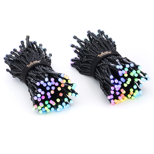 Twinkly Special Edition 250 RGB+W LED String (Gen II), IP44, 20 m, black - Smart Christmas Lights Item - TWS250SPP-BEU