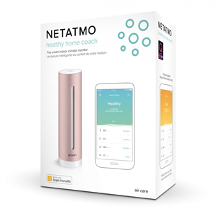 Klimato sensorius Netatmo Smart Indoor Air Quality Monitor Prekė - NHC-EC