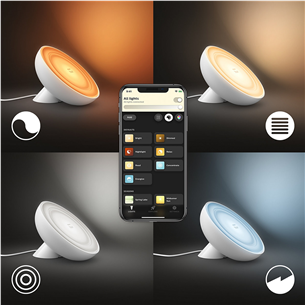 Philips Hue White and Color Ambiance Bloom, white - Smart Table Lamp Item - 929002375901