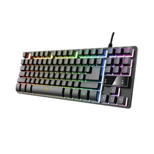 Trust GXT 833 Thado TKL, SWE, black - Keyboard Item - 24289