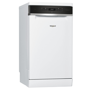 Whirlpool, 10 place settings, white - Freestanding Dishwasher Item - WSFO3O34PF