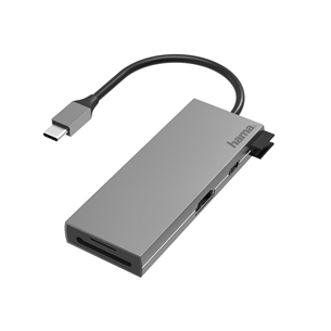 USB-адаптер Hama USB-C multiport adapter (6 портов) Товар - 00200110 00200110