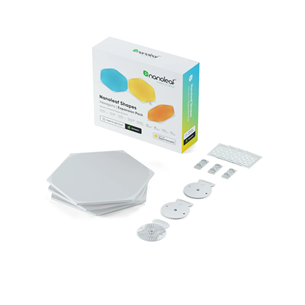 Nanoleaf Shapes Hexagon, 3 panels, white - Smart Lights Expansion Pack Item - NL42-0001HX-3PK NL42-0001HX-3PK