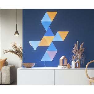 Nanoleaf Shapes Triangles, 9 panels, white - Smart Lights Starter Kit Item - NL47-0002TW-9PK
