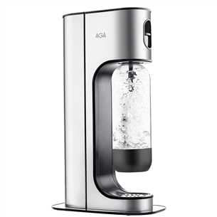AGA Exclusive, silver - Soda maker Item - 339923 339923
