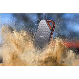 Išorinis kietasis diskas SSD Sandisk Extreme Pro Portable V2 2TB, USB 3.2 Prekė - SDSSDE81-2T00-G25