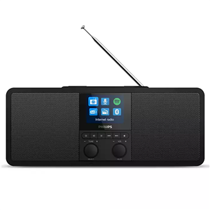 Philips TAR8805, FM, DAB+, Spotify connect, Bluetooth, wireless charging, black - Internet radio Item - TAR8805/10