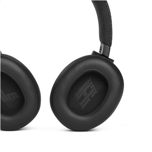 Ausinės JBL LIVE 660NC, Belaidės, Juodos