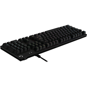 Logitech G513 Carbon Lightsync, GX Brown, SWE, black - Mechanical Keyboard
