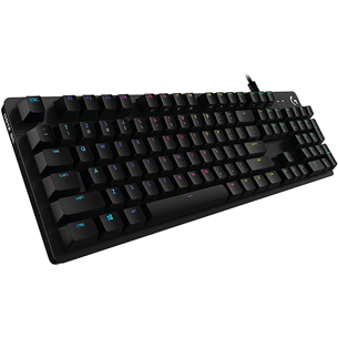 Klaviatūra Logitech G512 Carbon Lightsync GX Red, SWE, Laidinė Prekė - 920-009367