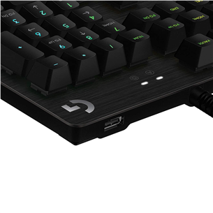 Klaviatūra Logitech G512 Carbon Lightsync GX Red, SWE, Laidinė Prekė - 920-009367