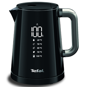 Tefal Smart & Light, variable thermostat, 1 L, black - Kettle Item - KO8548 KO8548