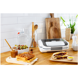Tefal Snack XL, 850 W, white - Sandwich maker Item - SW7011