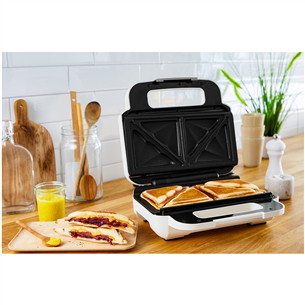Tefal Snack XL, 850 W, white - Sandwich maker Item - SW7011