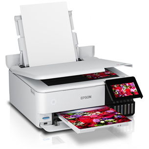 Epson EcoTank L8160, WiFi, LAN, white - Multifunctional Color Inkjet Printer/Photo Printer Item - C11CJ20402