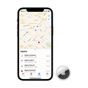 Apple AirTag, 1 pack, white - Smart tracker Item - MX532ZM/A