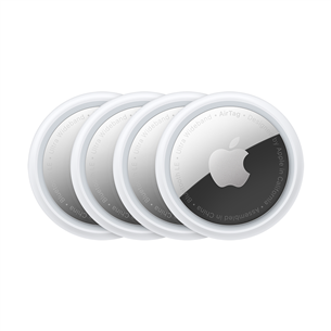 Apple AirTag, 4 pack, white - Smart tracker Item - MX542ZM/A MX542ZM/A