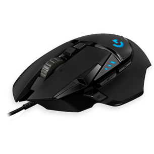 Logitech G502 Hero, black - Wired Optical Mouse Item - 910-005471 910-005471