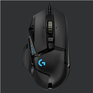 Logitech G502 Hero, black - Wired Optical Mouse Item - 910-005471