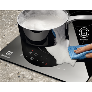 Electrolux, width 29 cm, frameless, black - Built-in Induction Hob Item - LIT30230C