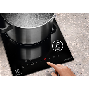 Electrolux, width 29 cm, frameless, black - Built-in Induction Hob Item - LIT30230C