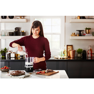 KitchenAid, black - Cordless mini Food Processor Item - 5KFCB519EBM