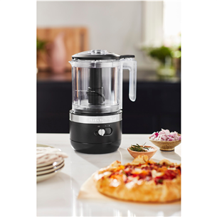 KitchenAid, black - Cordless mini Food Processor Item - 5KFCB519EBM