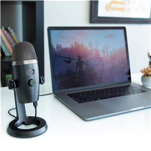 Microfonas Blue Yeti Nano, Shadow Grey Prekė - 988-000205