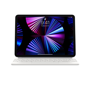 Klaviatūra Apple Magic Keybord iPad Pro 11"/ iPad Air 10.9 (2020), SWE, white Prekė - MJQJ3S/A