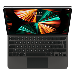Klaviatūra Apple Smart Folio iPad Pro 12.9'' (2021) INT, black Prekė - MJQK3Z/A MJQK3Z/A