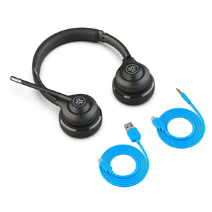 JLAB Go Work, black - Office Wireless Headset Item - IEUHBGOWORKRBLK4