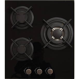 Schlosser, width 45 cm, black - Built-in Gas Hob Item - PGH452FFD PGH452FFD