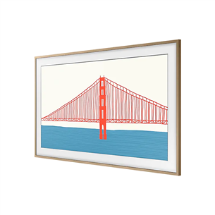 65'' Customizable Bezel Samsung The Frame TV (2021) Item - VG-SCFA65TKBXC