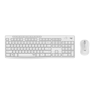 Logitech Slim Combo MK295, US, white - Wireless Desktop Item - 920-009824