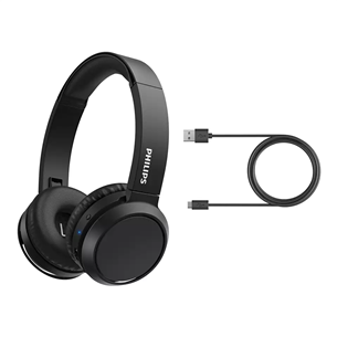 Ausinės Philips  Prekė - TAH4205BK/00, Belaidės, Juodos