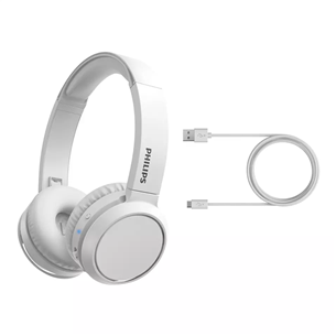 Ausinės Philips Prekė - TAH4205WT/00, Belaidės, Baltos