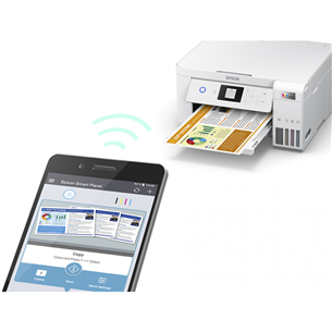 Epson EcoTank L4266, WiFi, duplex, white - Multifunctional Color Inkjet Printer Item - C11CJ63414