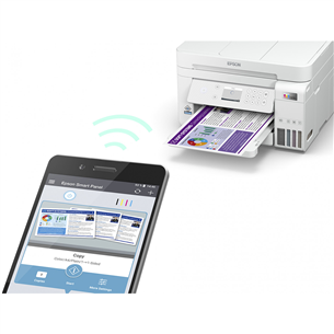 Epson L6276, WiFi, LAN, duplex, white - Multifunctional Color Inkjet Printer Item - C11CJ61406
