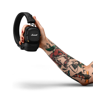 Marshall Major IV, black - On-ear Wireless Headphones Item - 1005773