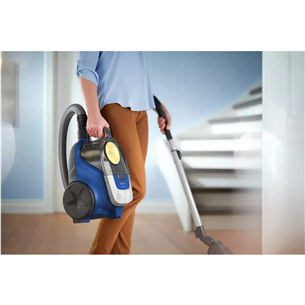 Philips 2000, 850 Вт, без мешка, серый/синий/желтый - Пылесос Товар - XB2125/09