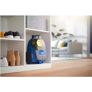 Philips 2000, 850 Вт, без мешка, серый/синий/желтый - Пылесос Товар - XB2125/09