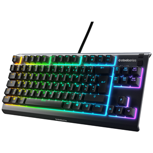 Klaviatūra SteelSeries Apex 3 TKL, SWE Prekė - 64834 64834