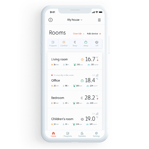 Elektrinis radiatorius Mill WiFi Prekė - PA1200WIFI3