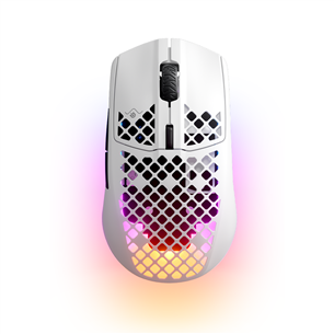 Pelė Steelseries Aerox 3, Belaidė, Balta Prekė - 62608 62608