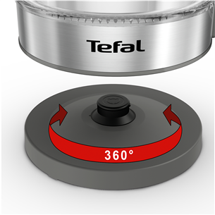 Tefal, 1.7 L, clear - Kettle Item - KI740B30