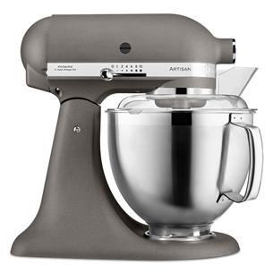 KitchenAid Artisan Exclusive, 4,8 л/3 л, 300 Вт, серый - Миксер Товар - 5KSM185PSEGR