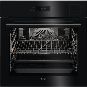 AEG SteamPro 9000, 255 preset programs, 70 L, black - Built-in steam oven Item - BSE798380B BSE798380B