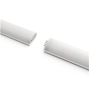 Philips Hue White and Color Ambiance Gradient Lightstrip Extension, 1 m, white - Smart Lightstrip Extension Item - 929002995001