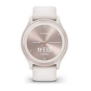 Garmin Vivomove Sport, white cream - Hybrid smartwatch Item - 010-02566-01