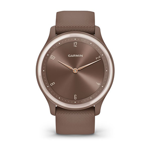 Garmin vivomove Sport, black walnut - Hybrid smartwatch Item - 010-02566-02